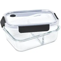Serendipio Fairford Glass Lunch Box Open